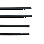DURAFORCE 4PCS Weatherstrip Window Moulding Trim Seal Belt For Honda Civic Sedan 2016-2021