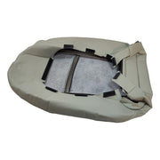 DURAFORCE Driver Passenger Bottom & Top Leather Seat Cover Gray For 2007-2012 Lexus ES350