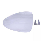 DURAFORCE NEW Driver Left Side Mirror Glass w/Plate for Porsche Panamera 2010-2016 US