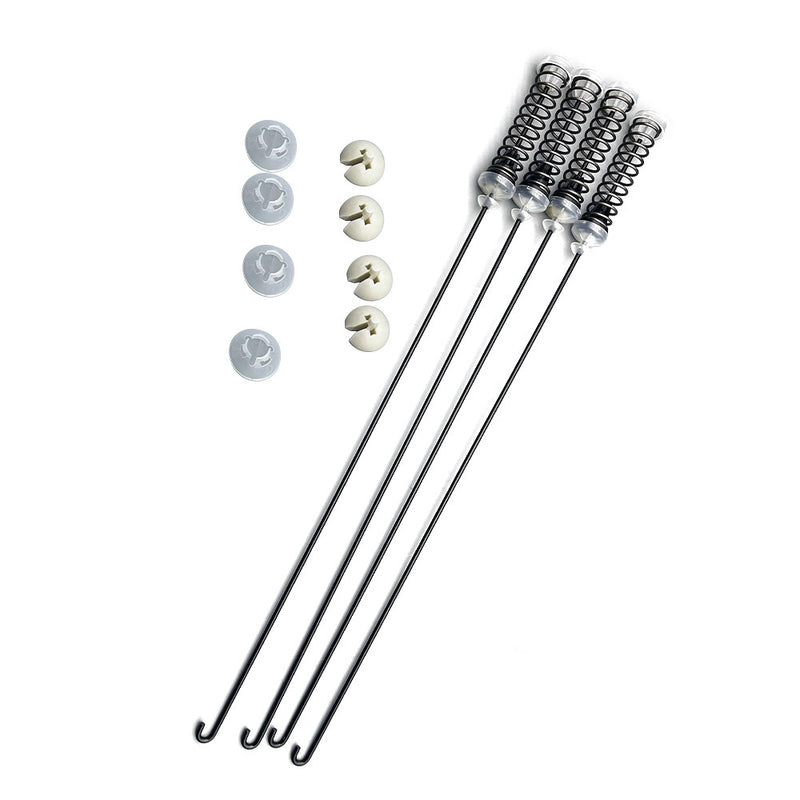 DURAFORCE New Washer Suspension Rods Kit For Whirlpool Maytag Kenmore W11217817 W11159470
