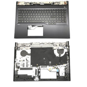DURAFORCE For Dell 17 G7 7700 0RC7PR RC7PR US Palmrest Upper Case w/Backlit Keyboard Black