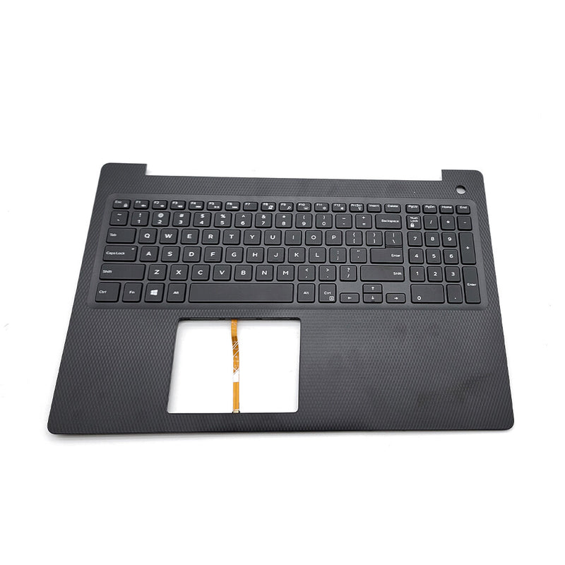 DURAFORCE For Dell Inspiron 15 3582 3583 Palmrest Backlit Keyboard 0P4MKJ Black Upper Case