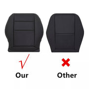 DURAFORCE 2008-2014 For Mercedes Benz C300 350 Driver Bottom Leather Seat Cover Black