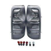 DURAFORCE All CLEAR For 1999-02 Chevy Silverado Pickup Truck US Rear Tail Light Set