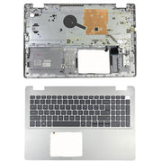 DURAFORCE New For DELL Inspiron 5593 Palmrest US Keyboard Backlit Type-C 07G0RN Silver US