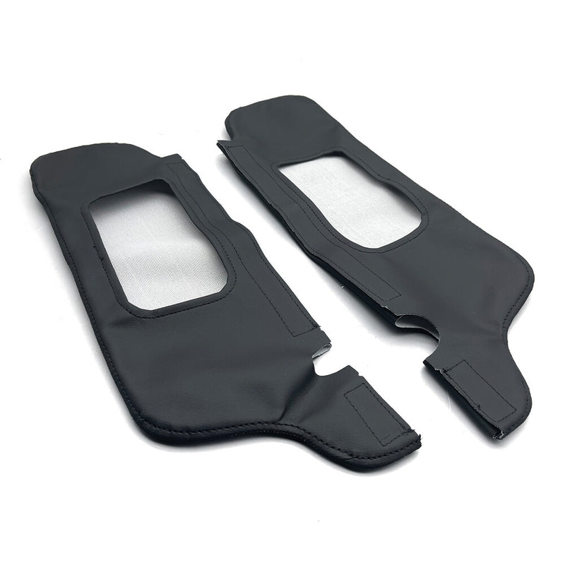 DURAFORCE For 94-04 Ford Mustang Sun Visor Replacement Cover Driver Passenger Repair