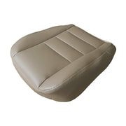 DURAFORCE Driver Passenger Bottom Leather Seat Covers TAN For 2002-2007 Ford F250 Lariat