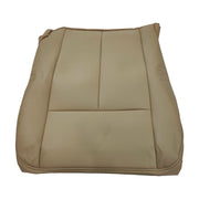 DURAFORCE Driver Side Bottom Leather Seat Cover Tan For 2007 2008 - 2014 Ford Expedition