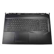 DURAFORCE For MSI GE75 Palmrest Keyboard Full Color Backlit Non-Touchpad 3077E2C213Y Black