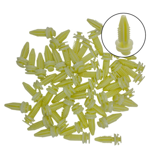 DURAFORCE 50 PCS DOOR TRIM PANEL CLIPS FOR 1988-2000 CHEVROLET K10 K1500 C3500 TRUCK SUV