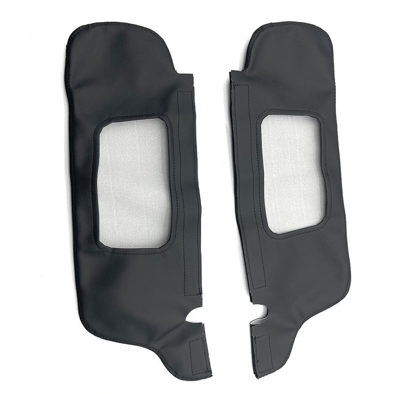 DURAFORCE For 94-04 Ford Mustang Sun Visor Replacement Cover Driver Passenger Repair