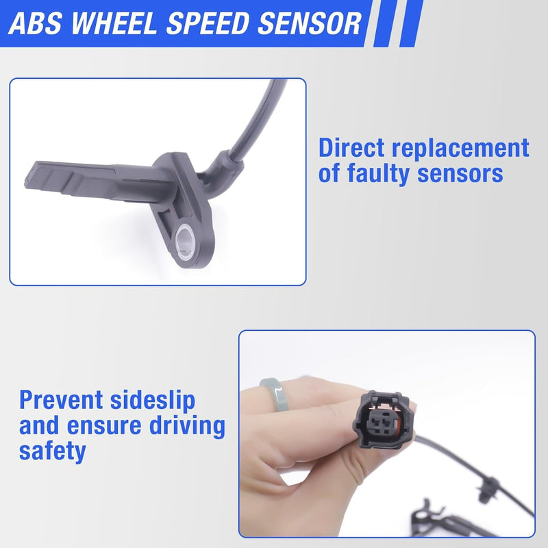 DURAFORCE 8954206081 ABS Wheel Speed Sensor Right For Toyota Avalon Camry 2018-2022