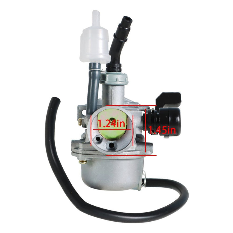 DURAFORCE For 50 70 90 110 125cc ATV Dirt Bike Go Kart Carb Carburetor Air Filter