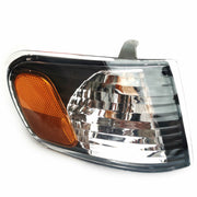 DURAFORCE Fit 2001 2002 Toyota Corolla LE CE JDM Black Housing Corner Signal Lights Lamps