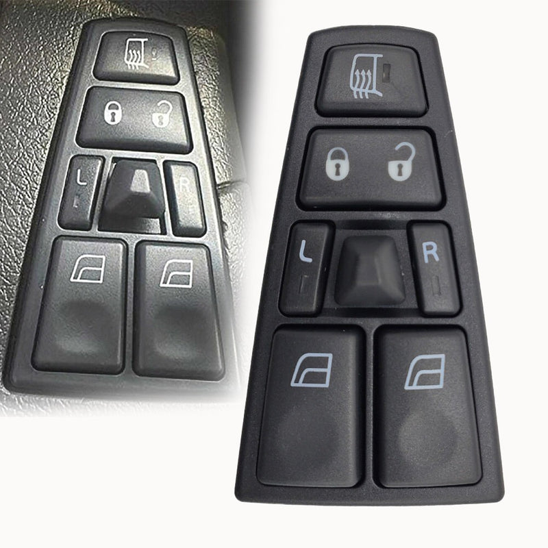 DURAFORCE Window Switch with Power Locks Fit For 2004-2017 Volvo VN VNL 2004-15 Volvo VHD