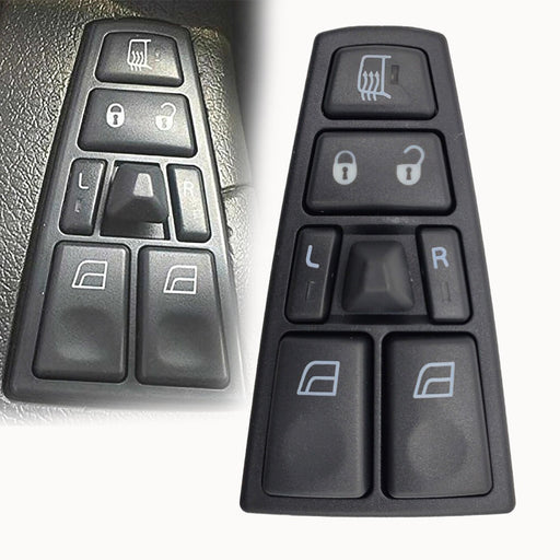 DURAFORCE Window Switch with Power Locks Fit For 2004-2017 Volvo VN VNL 2004-15 Volvo VHD