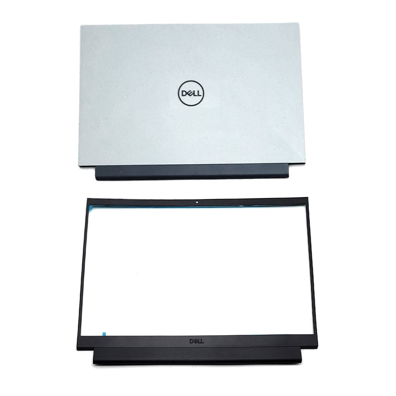 DURAFORCE 0W9XD4 W9XD4 White For Dell G15 5510 5511 5515 Top Lid Rear Back Cover+ Bezel US