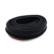 DURAFORCE 2.5M Car Front Bumper Lip Splitter Body Spoiler Chin Skirt Universal Black