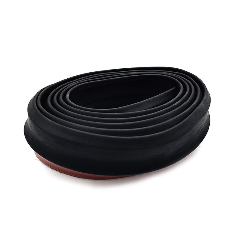 DURAFORCE 2.5M Car Front Bumper Lip Splitter Body Spoiler Chin Skirt Universal Black