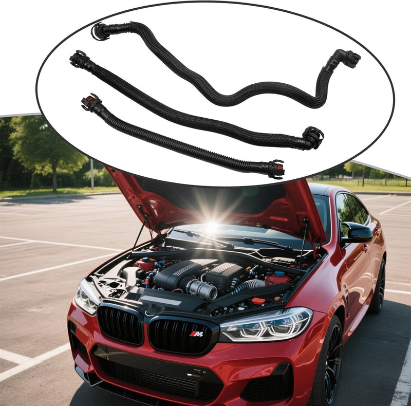 DURAFORCE Crankcase Breather Vent Pipe Hoses For Sub-Zero Ice Machine BMW E70 11157589989