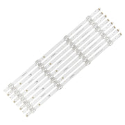 DURAFORCE For Hisense Toshiba SVH500AG1 SVH500AH2 LED Backlight Strips (4) 50A6G 50C350KU