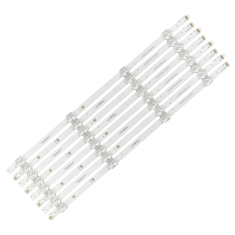 DURAFORCE For Hisense Toshiba SVH500AG1 SVH500AH2 LED Backlight Strips (4) 50A6G 50C350KU
