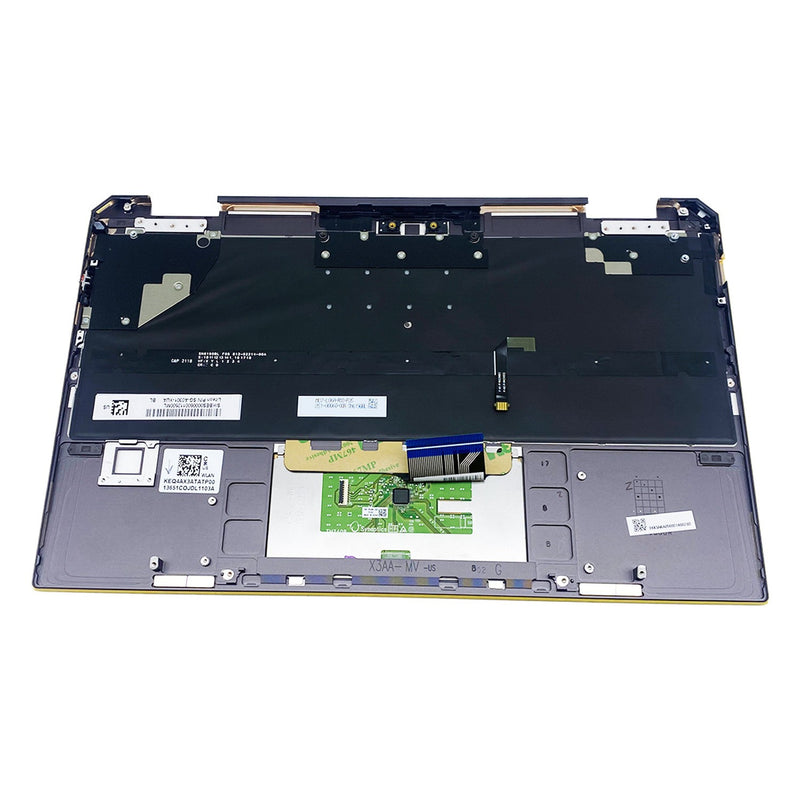 DURAFORCE Palmrest Keyboard Backlit Touchpad L73748-001 For HP Spectre X360 13-AW TPN-Q225
