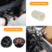 DURAFORCE HS5157 Front Mount Hydraulic Steering Cylinder Seal Kit For SeaStar HC5345