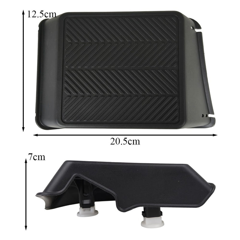 DURAFORCE Driver Side Floor Footrest Cover Fit for 2007-2014 Toyota FJ Cruiser 58190-35030
