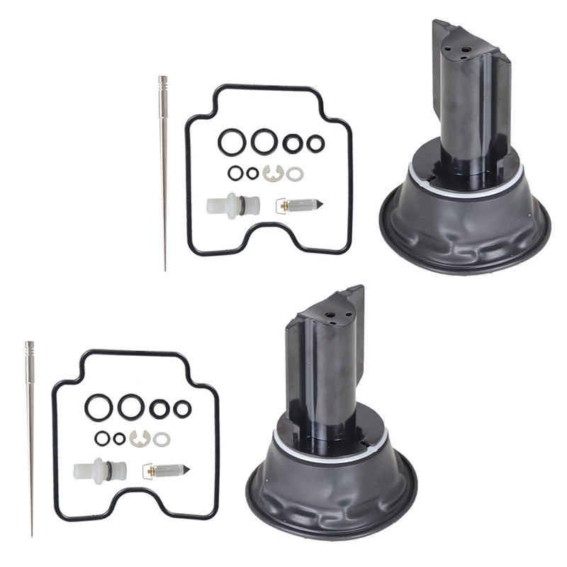 DURAFORCE 2 Sets Carburetor Repair Kit Diaphragm for Yamaha XVS1100 V-Star 1999-2007