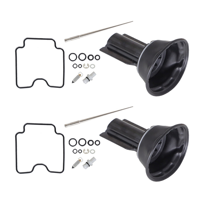 DURAFORCE 2 Sets Carburetor Repair Kit Diaphragm for Yamaha XVS1100 V-Star 1999-2007