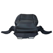 DURAFORCE Driver & Passenger Bottom Seat Cover Black For 2014 2015 -2019 GMC Yukon Sierra