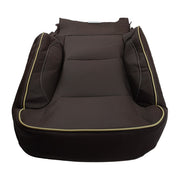 DURAFORCE For 2015 2016-2019 Chevy Silverado High Country Driver Top Leather Seat Cover