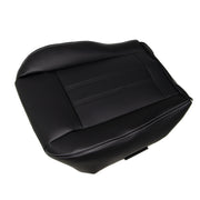 DURAFORCE Driver Side Bottom Seat Cover Black White Seam For 2008-2020 Dodge Grand Caravan