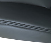 DURAFORCE For 1999-2002 Chevy Silverado 1500 Driver & Passenger Leather Seat Cover Black