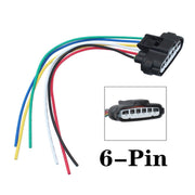 DURAFORCE 90980 11858 6 way Connector Pigtail Wire for Toyota Throttle Body Sensor TPS