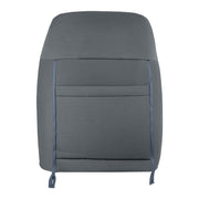 DURAFORCE Driver Bottom & Top Cloth Seat Cover Gray Fit For 2011-2014 Ford F150 STX XL XLT