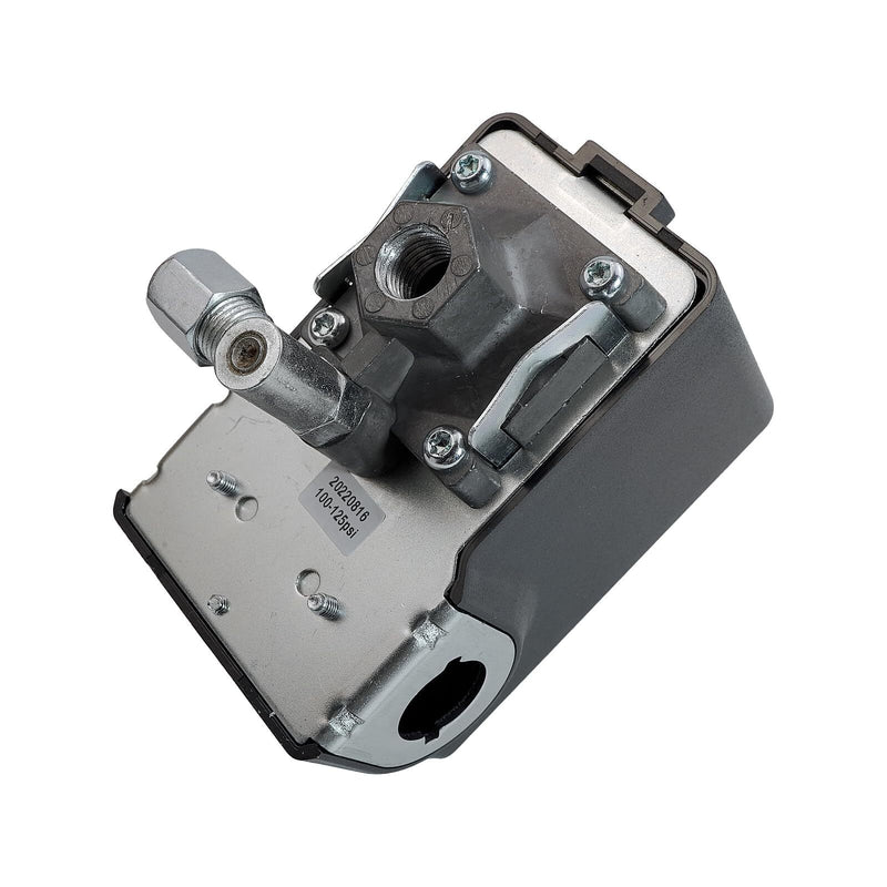 DURAFORCE Pressure Switch Fit for CONDOR,11GA2E 26AMP 100/125PSI1/4" FNPT DPST SINGLE PORT
