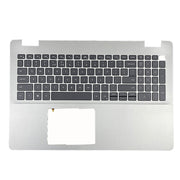 DURAFORCE New For DELL Inspiron 5593 Palmrest US Keyboard Backlit Type-C 07G0RN Silver US