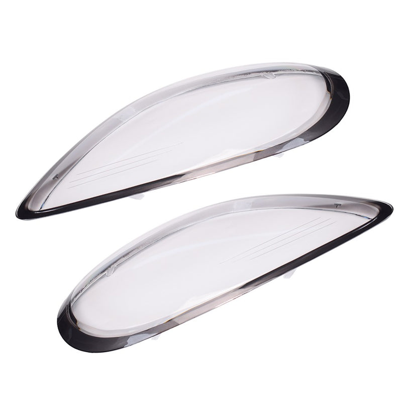DURAFORCE For 2014-2016 Porsche Boxster Cayman 981 Headlight Lens Cover Shell Left + Right