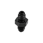 DURAFORCE 4 to 4 Male Flare Union Coupler Fuel Hose Fitting Coupling Aluminum Black 2x