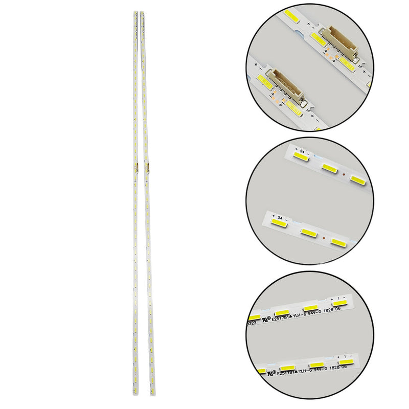 DURAFORCE LED Backlight strips 2 For Samsung UN65NU6900 UN65RU7100 UN65RU7300 UN65NU6070