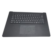 DURAFORCE New For Microsoft Surface Laptop 4 1953 Palmrest Keyboard Touchpad Black 15in US