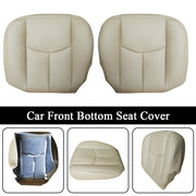 DURAFORCE Driver & passenger Bottom Leather Seat Covers For 2003-2006 GMC Yukon Yukon XL