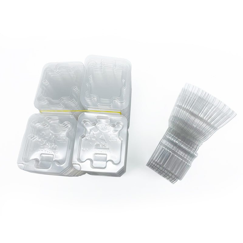 DURAFORCE New 100 PCS Clamshell Tray Case For Intel 478 775 1150 1155 1156 CPU