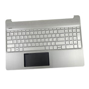 DURAFORCE For HP 15-DY 15-EF 15-dy1032wm 15-ef0023dx Palmrest M17184-001 L63578-001 Silver