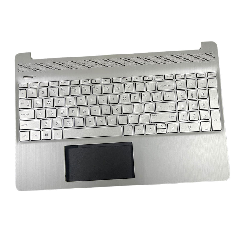 DURAFORCE For HP 15-DY 15-EF 15-dy1032wm 15-ef0023dx Palmrest M17184-001 L63578-001 Silver