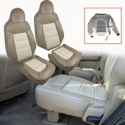 DURAFORCE Driver Passenger Leather Seat Cover For 2003 2004-2006 Expedition Eddie Bauer