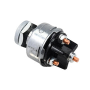 DURAFORCE Car Tractor Trailer Ignition Switch w/ 2 Key Universal Ignition Starter Switch
