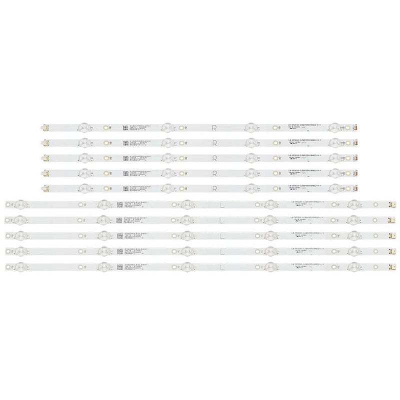 LB55135 V0 LED Strips 10Pcs for INSIGNIA NS 55DF710NA21 NS 55DF710NA19